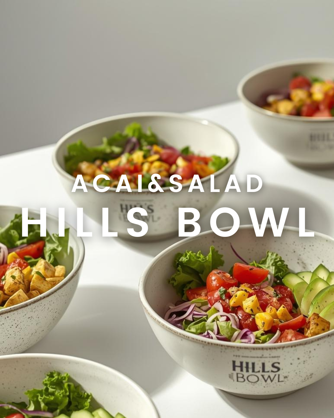 アサイーボウル専門店Hills bowl（ヒルズボウル）のロゴ